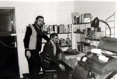 DG2NI und Schwager Franz 1980